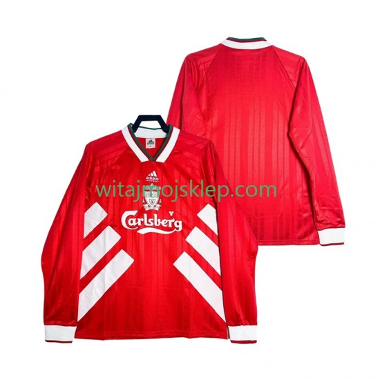 Koszulka Liverpool 1993 1995 Retro Męska Stroje Domowe Długie Rękawy