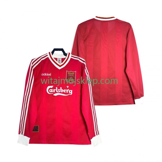 Koszulka Liverpool 1995 1996 Retro Męska Stroje Domowe Długie Rękawy