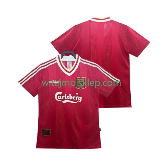 Koszulka Liverpool 1995 1996 Retro Męska Stroje Domowe Krótkie Rękawy