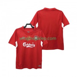 Koszulka Liverpool 2005 Retro Męska Stroje Domowe 2004 Krótkie Rękawy