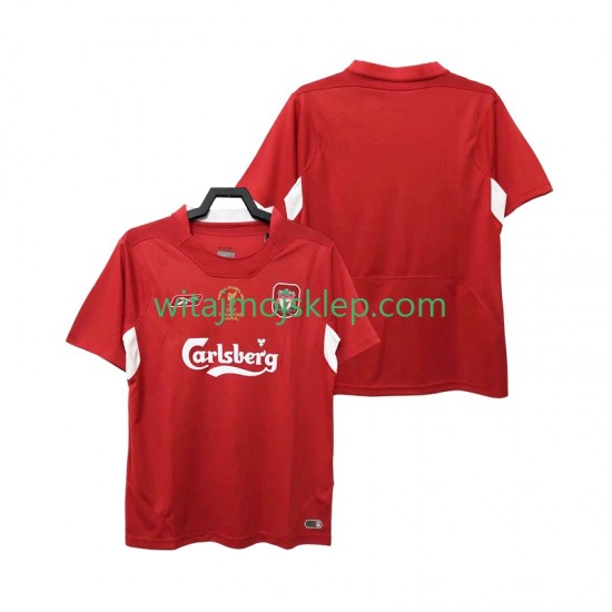 Koszulka Liverpool 2005 Retro Męska Stroje Domowe 2004 Krótkie Rękawy
