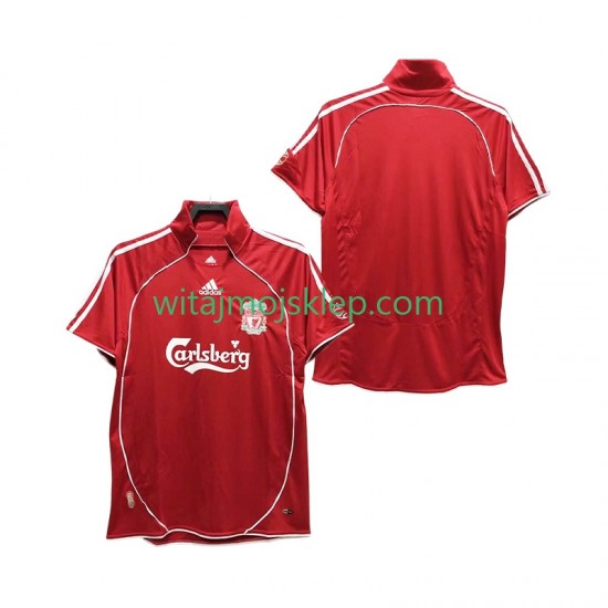 Koszulka Liverpool Retro Męska Stroje Domowe 2008 2006 Krótkie Rękawy