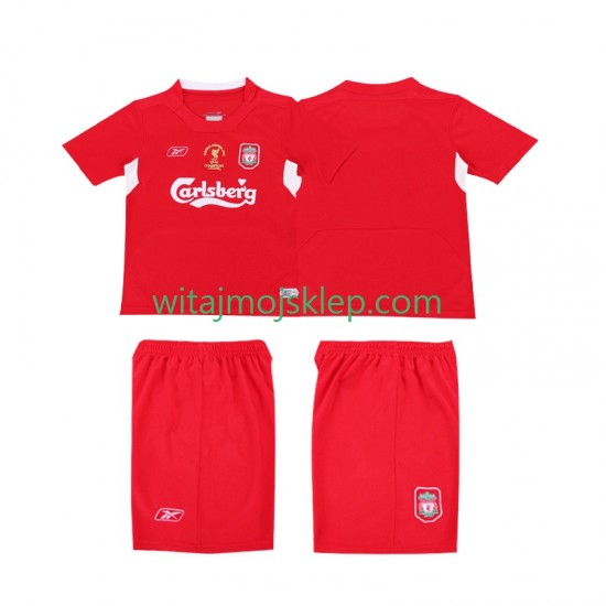 Koszulka Liverpool LWP 2005 Retro Męska Stroje Domowe 2004 Krótkie Rękawy