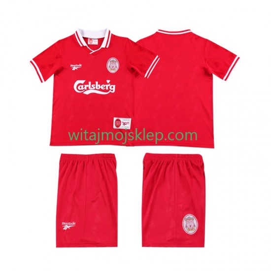 Koszulka Liverpool LWP 1996 1997 Retro Dziecięca Stroje Domowe Krótkie Rękawy