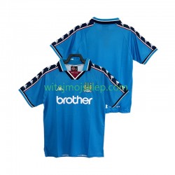 Koszulka Manchester City 1997 Retro Męska Stroje Domowe 1998 Krótkie Rękawy