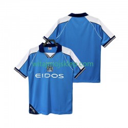 Koszulka Manchester City 2001 Retro Męska Stroje Domowe 1999 Krótkie Rękawy