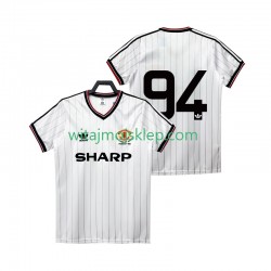 Koszulka Manchester United 94 1983 1984 Retro Męska Stroje Wyjazdowe Krótkie Rękawy