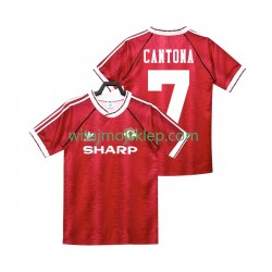 Koszulka Manchester United CANTONA 7 1990 1992 Retro Męska Stroje Domowe Krótkie Rękawy
