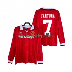 Koszulka Manchester United CANTONA 7 1992 Retro Męska Stroje Domowe 1994 Długie Rękawy
