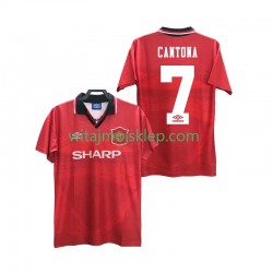 Koszulka Manchester United CANTONA 7 1996 Retro Męska Stroje Domowe 1994 Krótkie Rękawy