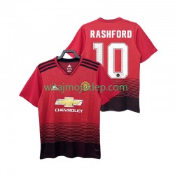 Koszulka Manchester United RASHFORD 10 2018 2019 Retro Męska Stroje Domowe Krótkie Rękawy