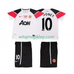 Koszulka Manchester United ROONEY 10 Champions League 2012 Retro Dziecięca Trzeci Strój 2011 Krótkie Rękawy
