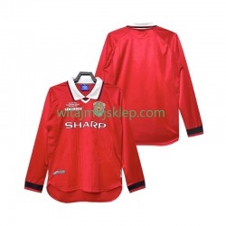 Koszulka Manchester United 2000 Retro Męska Stroje Domowe 1999 Długie Rękawy