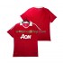 Koszulka Manchester United Retro Męska Stroje Domowe 2011 2010 Krótkie Rękawy