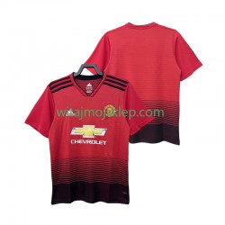 Koszulka Manchester United 2018 2019 Retro Męska Stroje Domowe Krótkie Rękawy