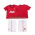 Koszulka Manchester United 2012 2013 Retro Dziecięca Stroje Domowe Krótkie Rękawy