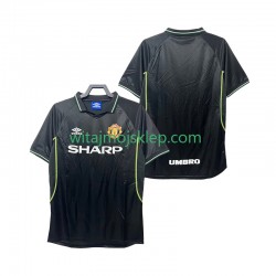 Koszulka Manchester United Retro Męska Trzeci Strój 1998 1999 Krótkie Rękawy