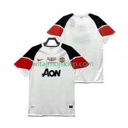 Koszulka Manchester United Champions League 2012 Retro Męska Trzeci Strój 2011 Krótkie Rękawy