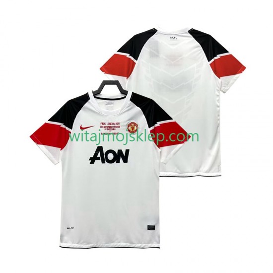 Koszulka Manchester United Champions League 2012 Retro Męska Trzeci Strój 2011 Krótkie Rękawy