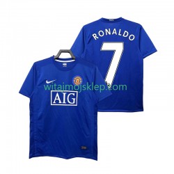 Koszulka Manchester United Ronaldo 7 2009 Retro Męska Trzeci Strój 2008 Krótkie Rękawy