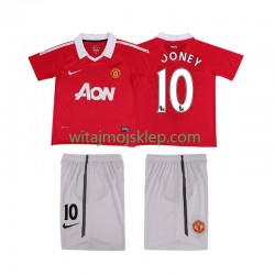 Koszulka Manchester United Rooney 10 Retro Dziecięca Stroje Domowe 2011 2010 Krótkie Rękawy