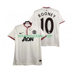 Koszulka Manchester United Rooney 10 2013 2014 Retro Męska Trzeci Strój Krótkie Rękawy