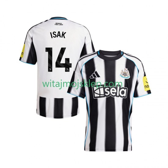 Koszulka Newcastle United Alexander Isak 14 Męska Stroje Domowe 2025-2026 Krótkie Rękawy