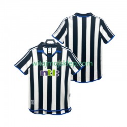 Koszulka Newcastle United 2000 2001 Retro Męska Stroje Domowe Krótkie Rękawy