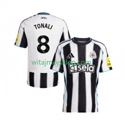 Koszulka Newcastle United Sandro Tonali 8 Męska Stroje Domowe 2025-2026 Krótkie Rękawy