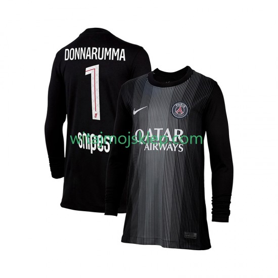 Koszulka Paris Saint-Germain Gianluigi Donnarumma 1 Bramkarskie Męska Stroje Domowe 2025-2026 Długie Rękawy