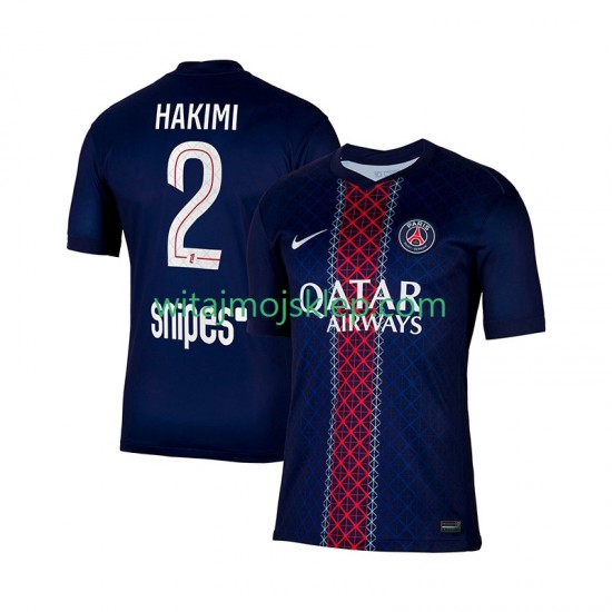 Koszulka Paris Saint-Germain Hakimi 2 Męska Stroje Domowe 2025-2026 Krótkie Rękawy