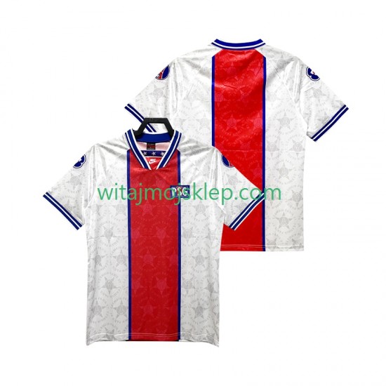 Koszulka Paris Saint-Germain 1995 Retro Męska Stroje Wyjazdowe 1994 Krótkie Rękawy