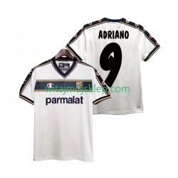 Koszulka Parma ADRIANO 9 2003 Retro Męska Stroje Wyjazdowe 2002 Krótkie Rękawy