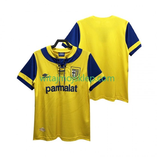 Koszulka Parma 1993 1995 Retro Męska Stroje Wyjazdowe Krótkie Rękawy