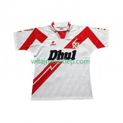 Koszulka Rayo Vallecano 1995 Retro Męska Stroje Domowe 1994 Krótkie Rękawy