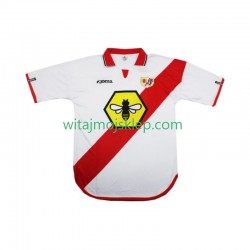 Koszulka Rayo Vallecano 2000 2001 Retro Męska Stroje Domowe Krótkie Rękawy