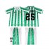 Koszulka Real Betis FINIDI 25 1996 1997 Retro Dziecięca Stroje Domowe Krótkie Rękawy