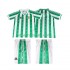 Koszulka Real Betis 1996 1997 Retro Dziecięca Stroje Domowe Krótkie Rękawy