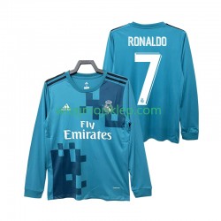 Koszulka Real Madryt CRISTIANO RONALDO 7 2017 2018 Retro Męska Trzeci Strój Długie Rękawy