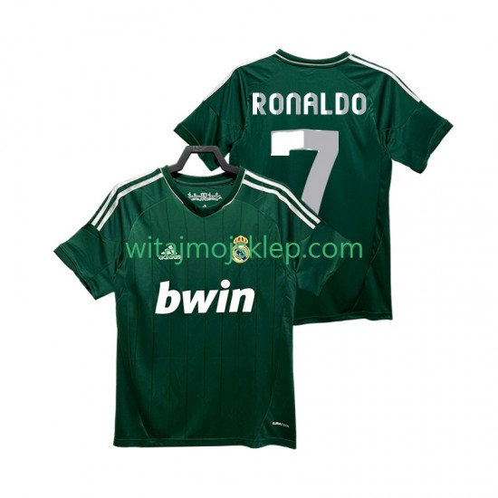 Koszulka Real Madryt Cristiano Ronaldo 7 2012 2013 Retro Męska Trzeci Strój Krótkie Rękawy