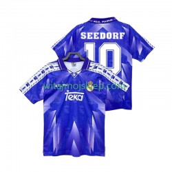 Koszulka Real Madryt SEEDORF 10 1996 1997 Retro Męska Stroje Wyjazdowe Krótkie Rękawy