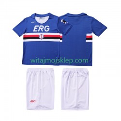 Koszulka Sampdoria 1990 1991 Retro Dziecięca Stroje Domowe Krótkie Rękawy