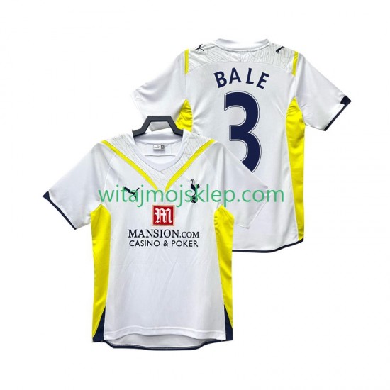 Koszulka Tottenham Hotspur BALE 3 2009 Retro Męska Stroje Domowe 2010 Krótkie Rękawy