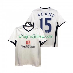 Koszulka Tottenham Hotspur Keane 15 2009 Retro Męska Stroje Domowe 2008 Krótkie Rękawy