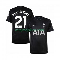 Koszulka Tottenham Hotspur Kulusevski 21 Męska Stroje Wyjazdowe 2025-2026 Krótkie Rękawy