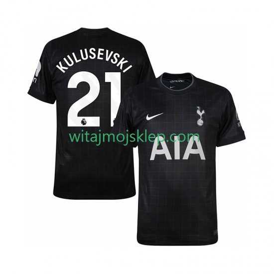 Koszulka Tottenham Hotspur Kulusevski 21 Męska Stroje Wyjazdowe 2025-2026 Krótkie Rękawy