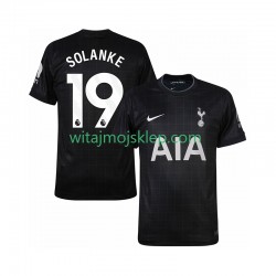 Koszulka Tottenham Hotspur Solanke 19 Męska Stroje Wyjazdowe 2025-2026 Krótkie Rękawy