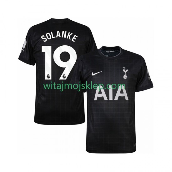 Koszulka Tottenham Hotspur Solanke 19 Męska Stroje Wyjazdowe 2025-2026 Krótkie Rękawy