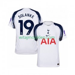 Koszulka Tottenham Hotspur Solanke 19 Męska Stroje Domowe 2025-2026 Krótkie Rękawy