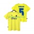 Koszulka Villarreal CF FORLAN 5 2005 Retro Męska Stroje Domowe 2006 Krótkie Rękawy